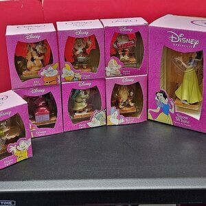 Enesco Walt Disney Snow White & the Seven Dwarfs 65th Anniv Displayer/Figurines